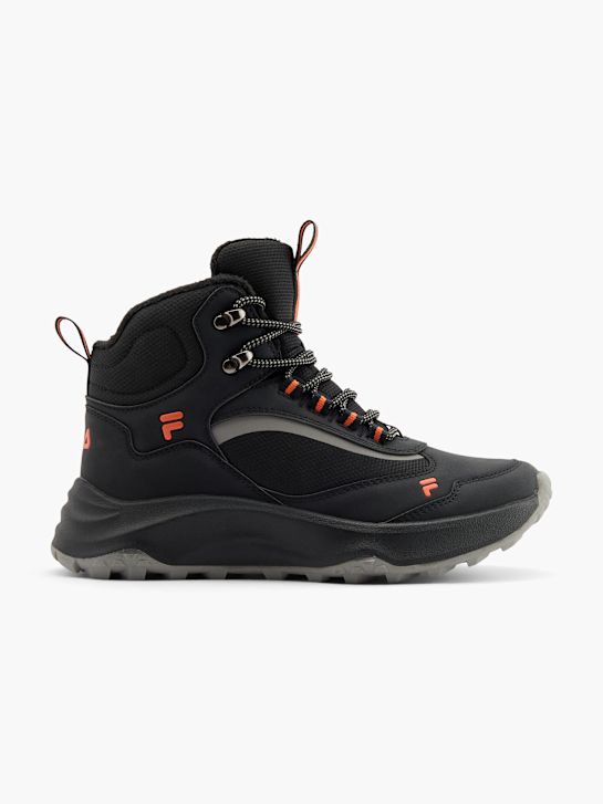 fila lace-up boot black deichmann
