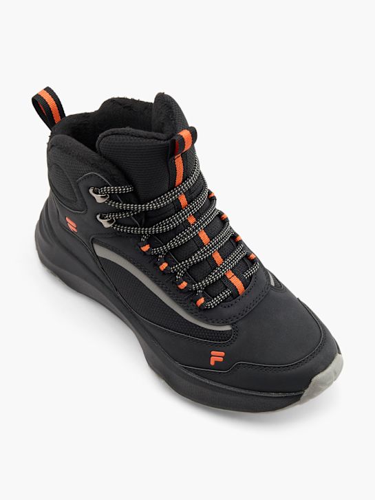 fila lace-up boot black deichmann