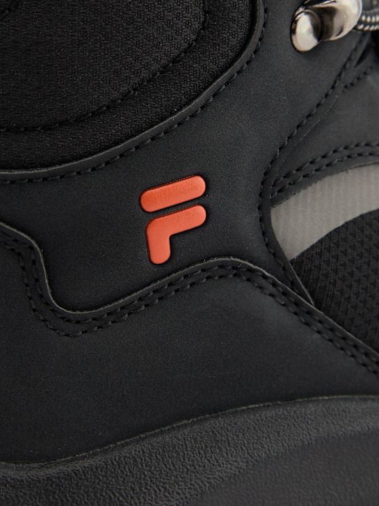 fila lace-up boot black deichmann