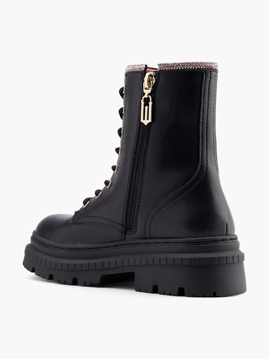 wicked lace-up boot black deichmann