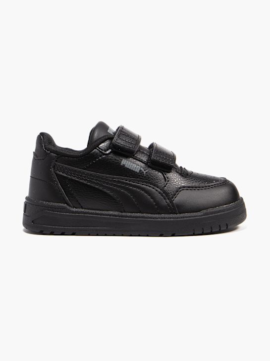 puma shuffle downtown lo v inf trainer black deichmann