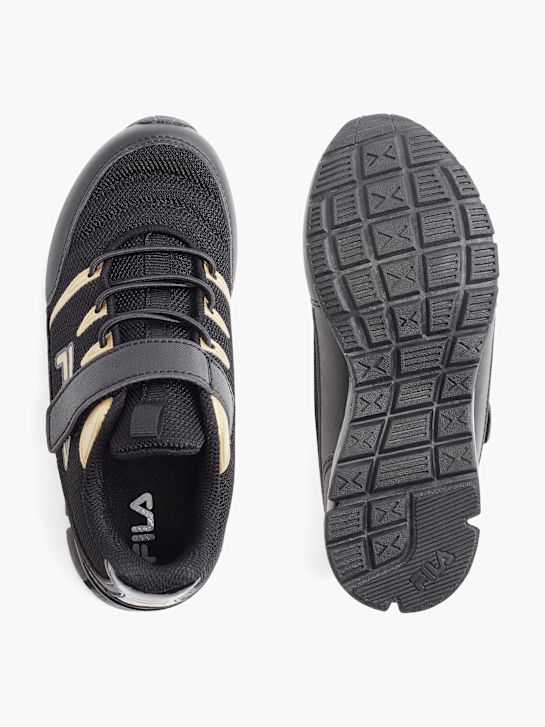 fila trainers black deichmann