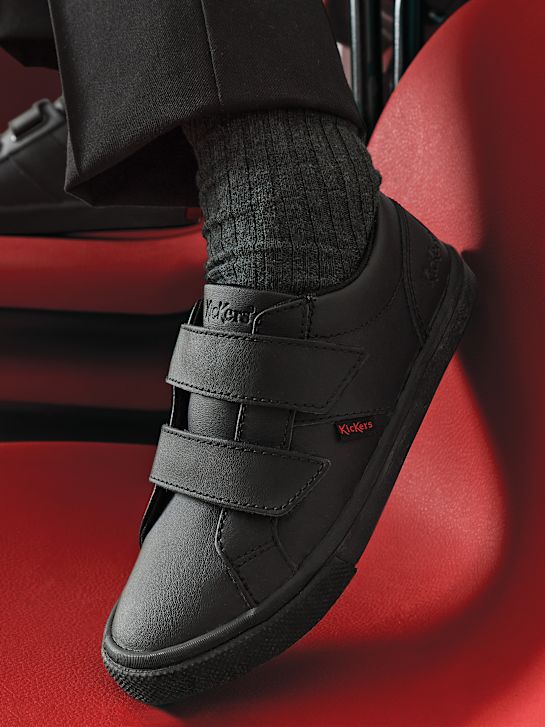 kickers schule schuh trainer black deichmann