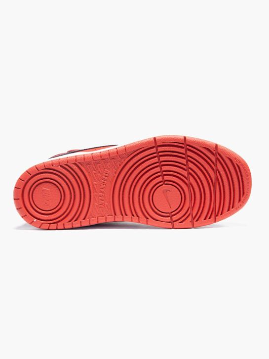 nike court borough mid 2 high-top trainers red deichmann