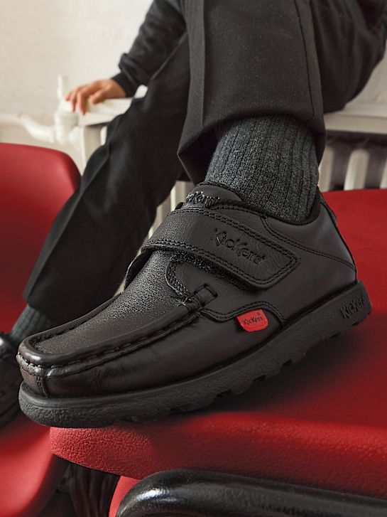 kickers schule schuh niedriger schuh-black deichmann