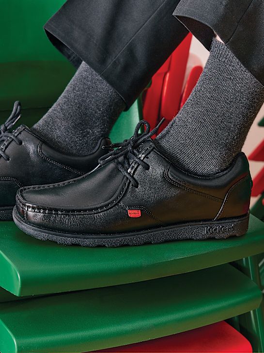 kickers schule schuh niedriger schuh-black deichmann