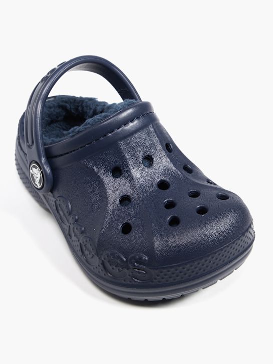 crocs baya lined clog blau deichmann