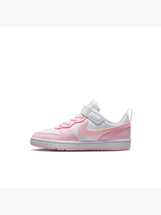 nike court borough low recraft trainer pink deichmann