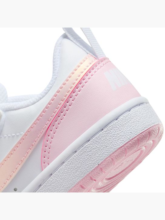 nike court borough low recraft trainer pink deichmann