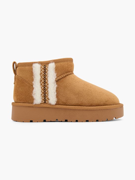 graceland winterstiefel braun deichmann