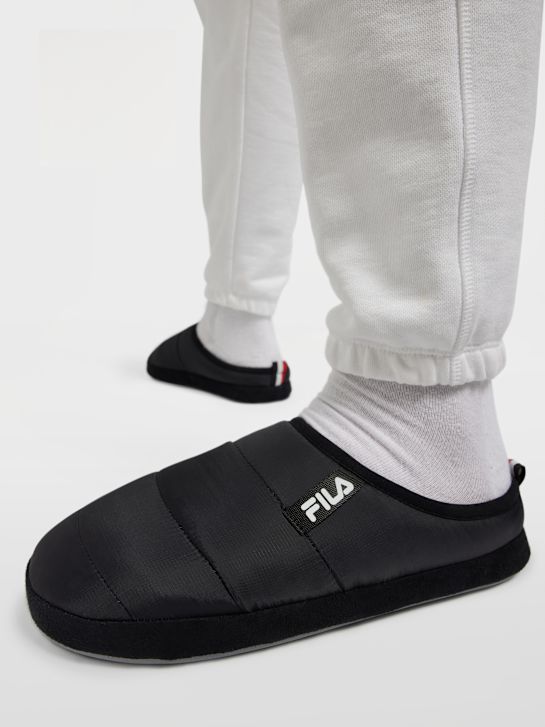 fila haus slipper black deichmann