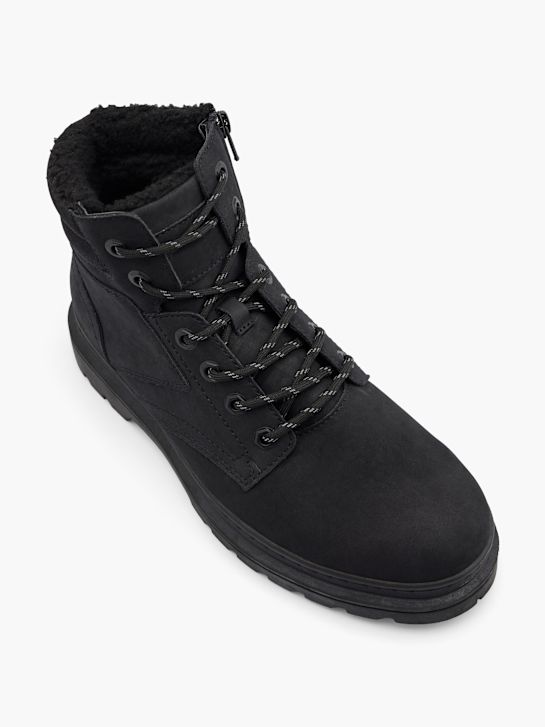 landrover lace-up boot black deichmann