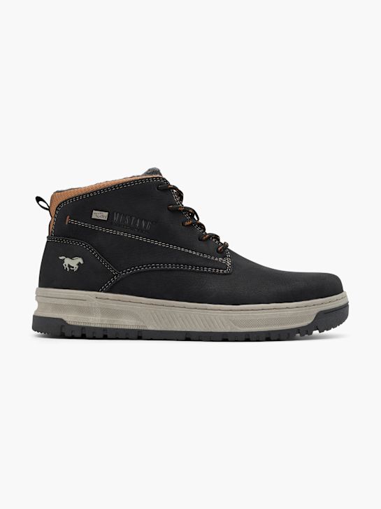 mustang lace-up boot black deichmann