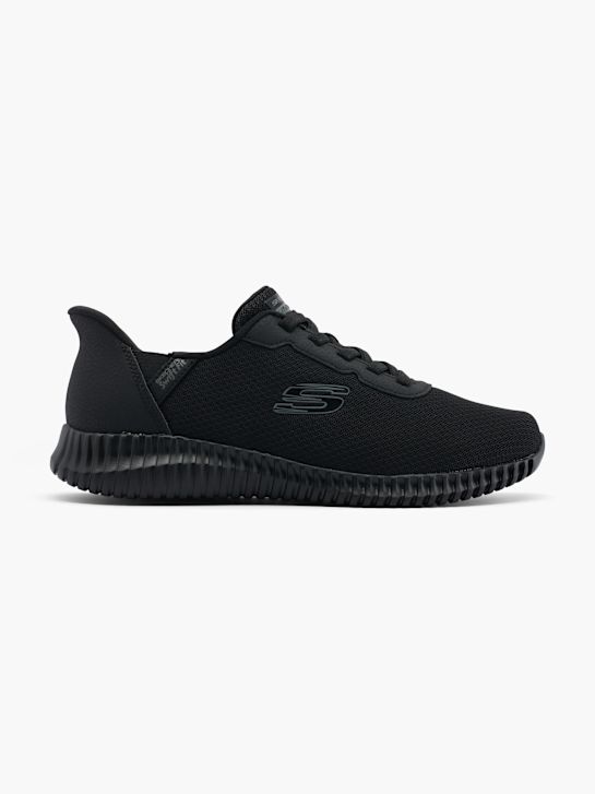 skechers flection swift-fit trainer black deichmann