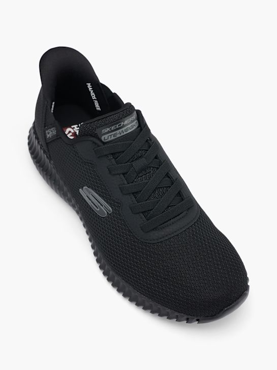 skechers flection swift-fit trainer black deichmann
