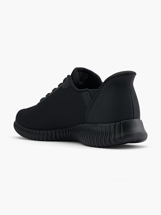 skechers flection swift-fit trainer black deichmann