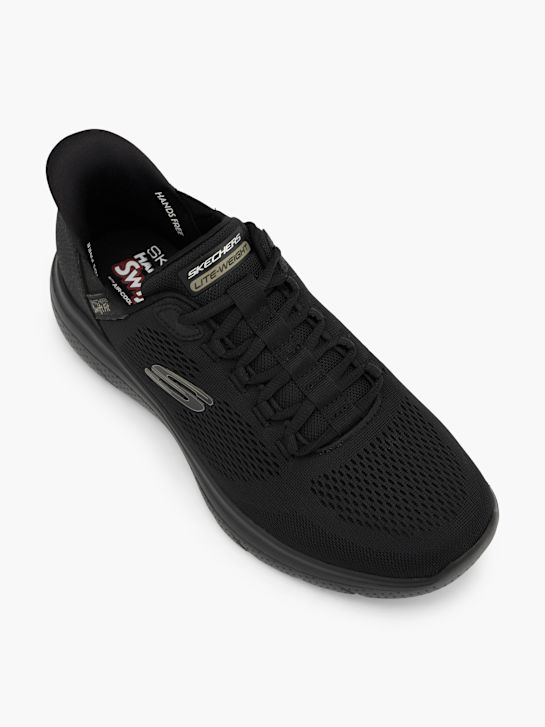 skechers flection swift-fit trainer black deichmann