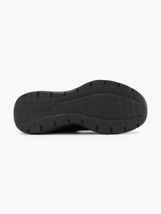 skechers flection swift-fit trainer black deichmann