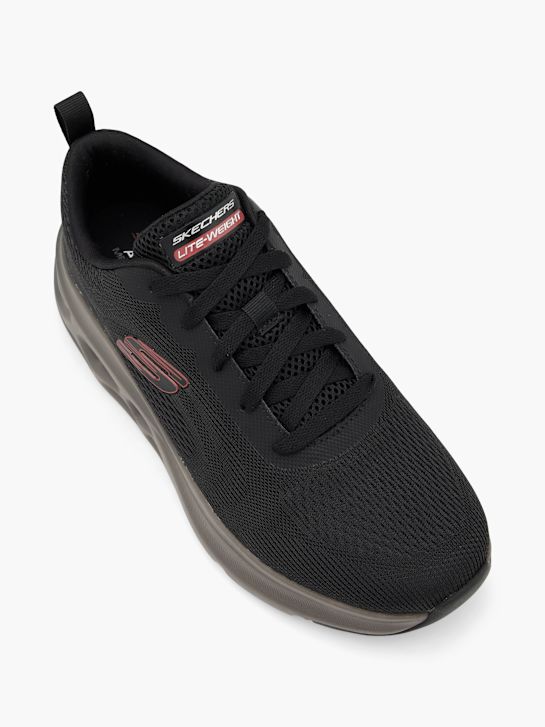 skechers swirl comfort trainer black deichmann