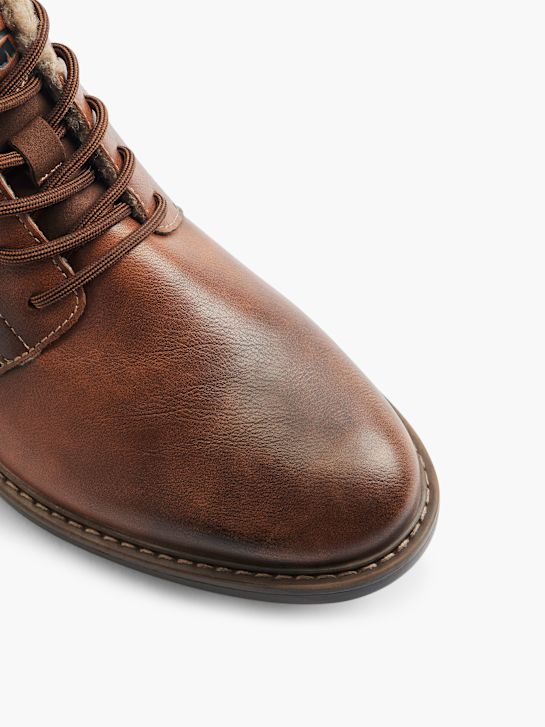 am schuh geschnürt ankle boot brown deichmann