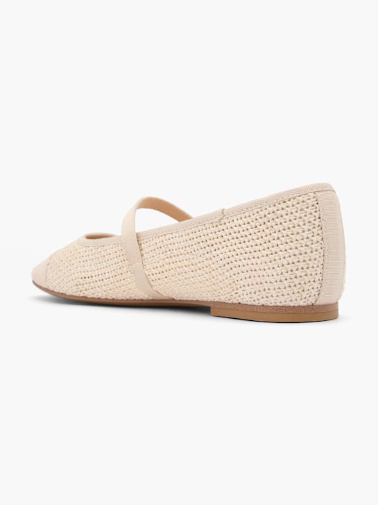 graceland mary jane ballett flach beige deichmann