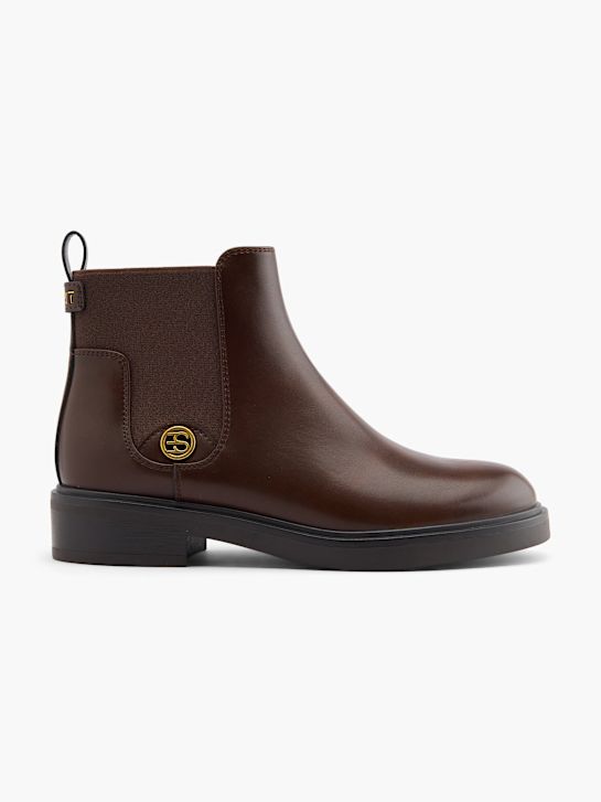 esprit heeled chelsea boot-braun deichmann
