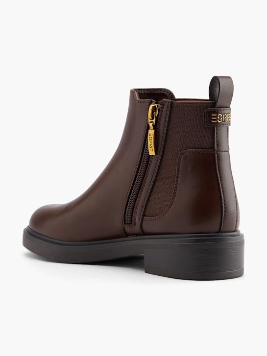 esprit heeled chelsea boot-braun deichmann
