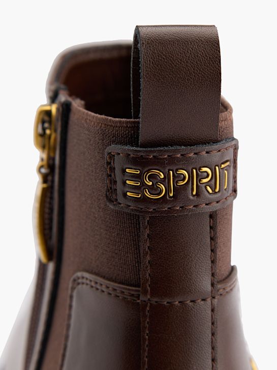 esprit heeled chelsea boot-braun deichmann
