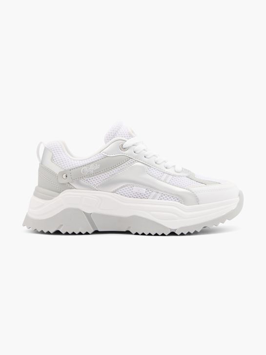 buffalo chunky trainers white deichmann