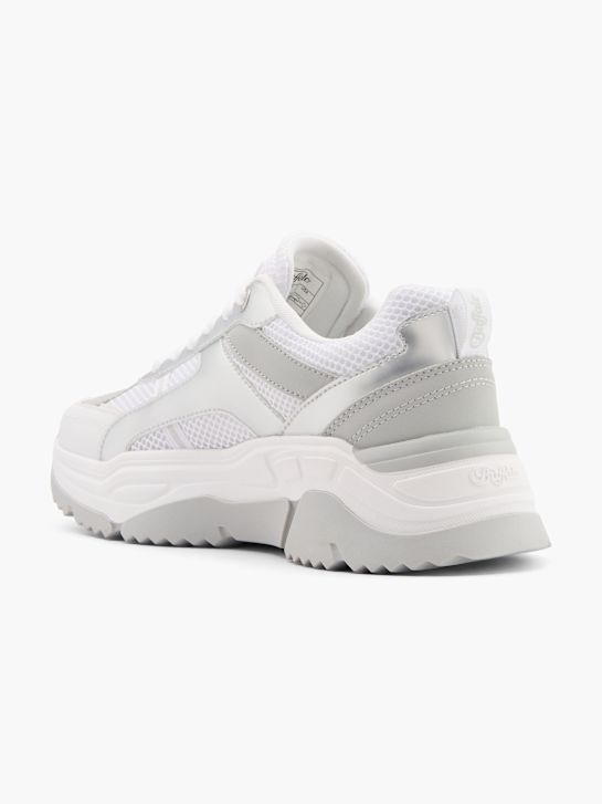 buffalo chunky trainers white deichmann