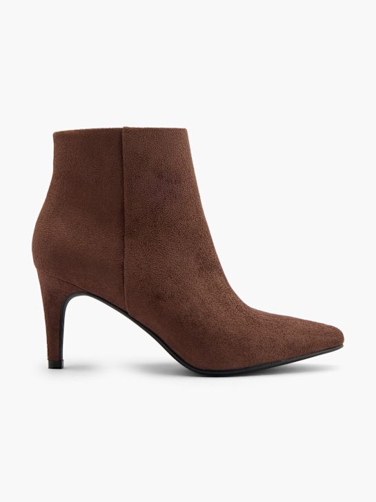 laufsteg-klassische ankle boot brown deichmann