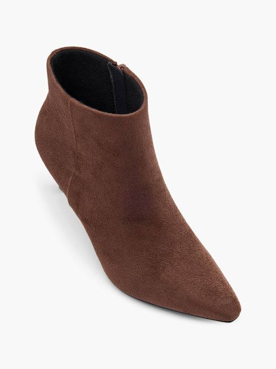 laufsteg-klassische ankle boot brown deichmann
