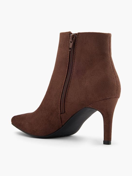 laufsteg-klassische ankle boot brown deichmann