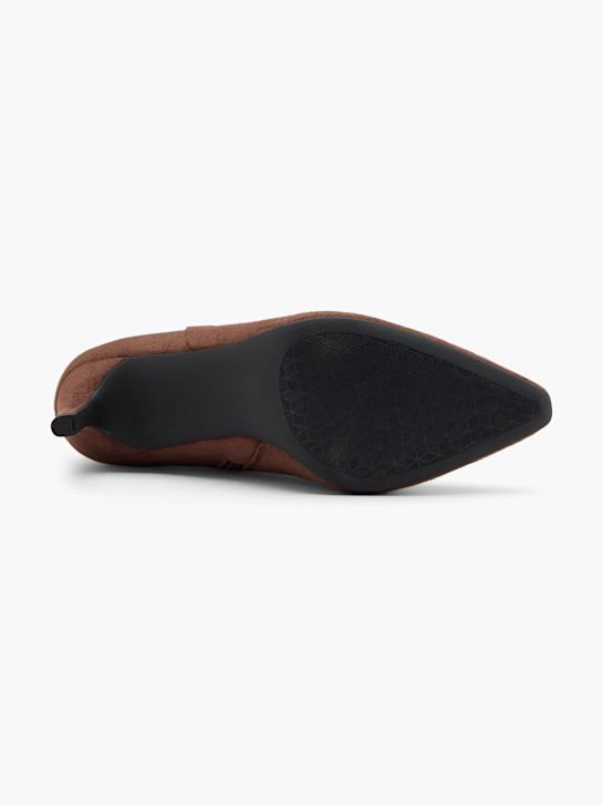 laufsteg-klassische ankle boot brown deichmann