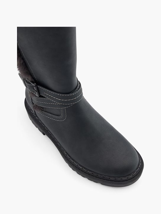 landrover knee high boot black deichmann