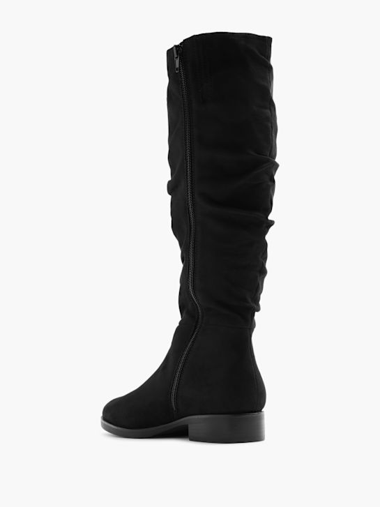 graceland knee high boot black deichmann
