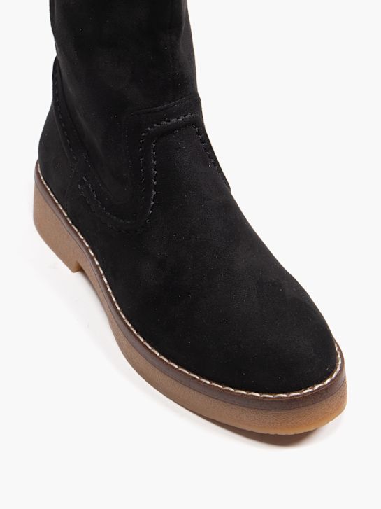 wrangler knee high boot black deichmann