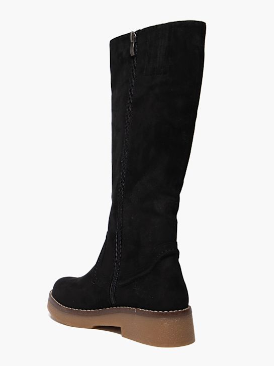wrangler knee high boot black deichmann