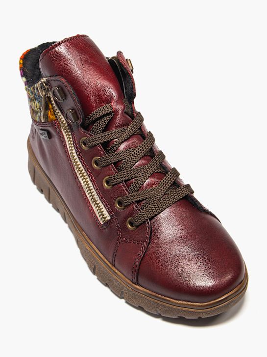 rieker schnür-boot-bordeaux deichmann