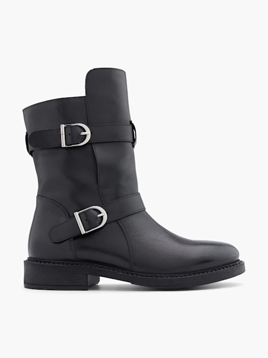 catwalk biker boot black deichmann