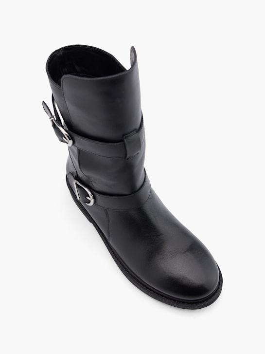catwalk biker boot black deichmann