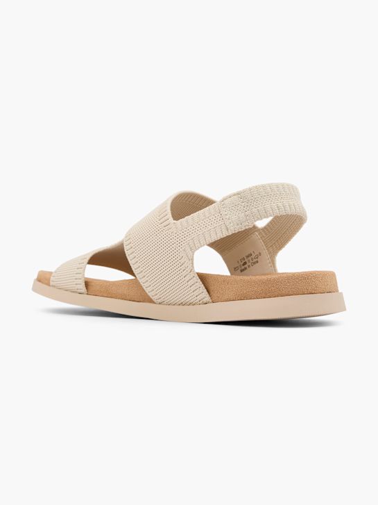 graceland sandale beige deichmann