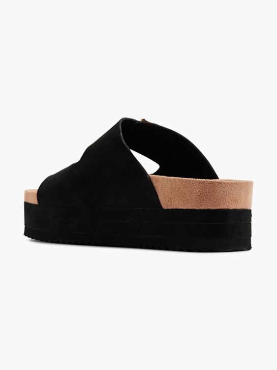 graceland-fußbett sandale black deichmann