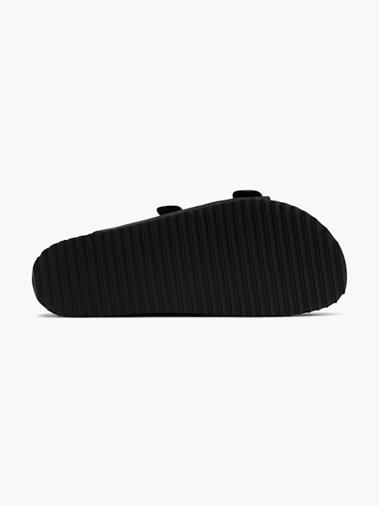 graceland-fußbett sandale black deichmann