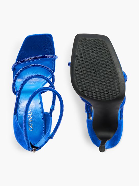 catwalk heels sandale blau deichmann