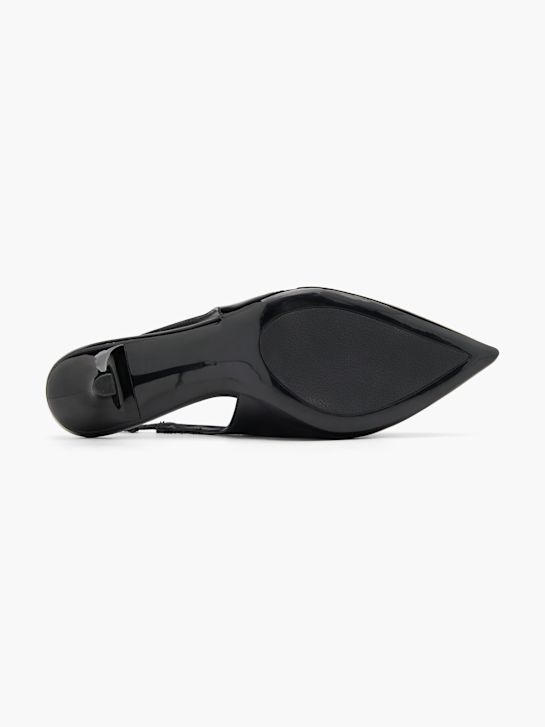 catwalk slingback ferse schwarz deichmann