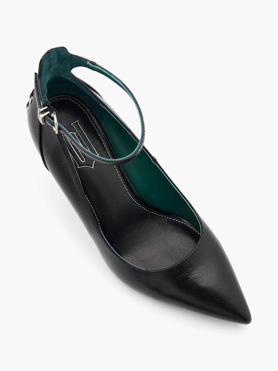 wicked geschnallt ferse schwarz deichmann