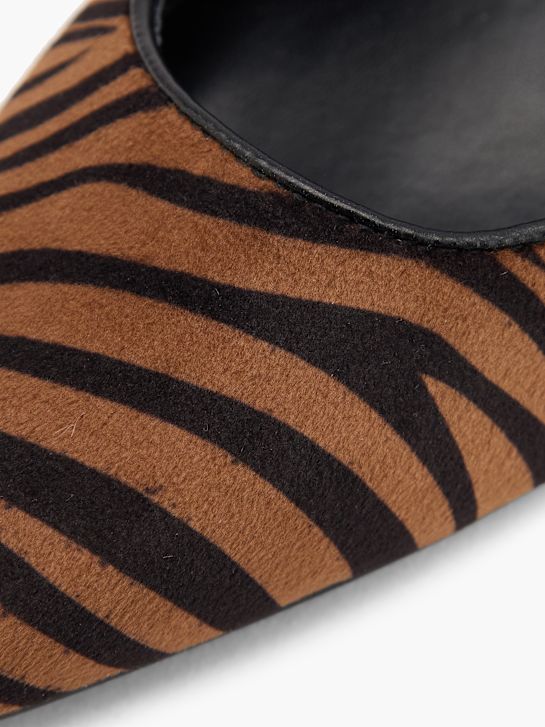 catwalk slingback heel brown deichmann