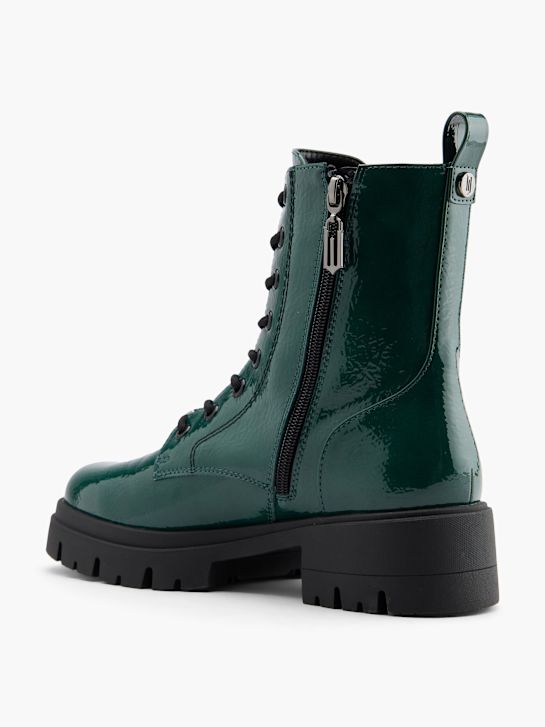 wicked lace-up boot grün deichmann