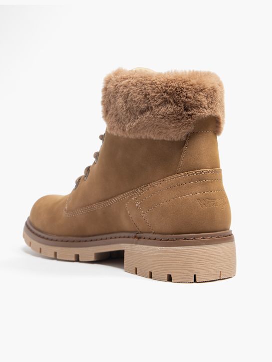 wrangler lace-up boot brown deichmann